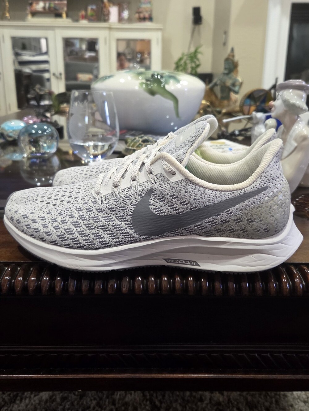 Nike Air Zoom Pegasusu 35 Women's Lightweight Grey Running Shoes